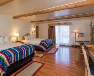 Double Bed Hotel Room in Taos NM